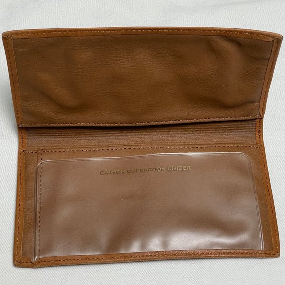 Rolf’s Genuine Leather Checkbook Cover Wallet - Picture 3 of 3